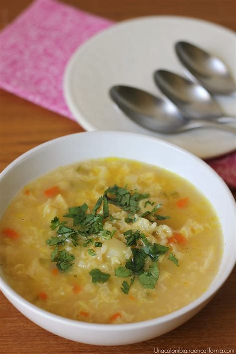 Sopa De Arroz Colombiana Unacolombianaencalifornia