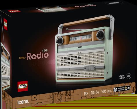 Lego Icons Retro Radio Julkistettiin Virallisesti