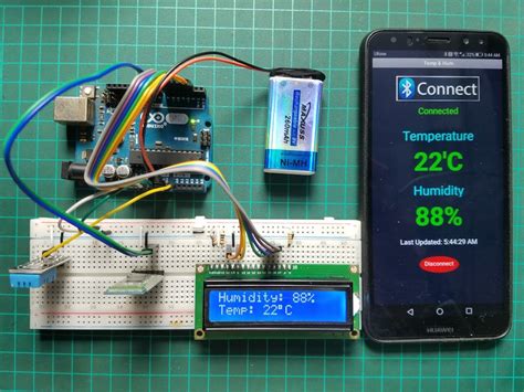 Temperature And Humidity Monitoring System Arduino Project Hub