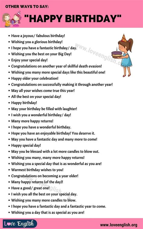 Birthday Wishes: 35 Funny Ways to Say Happy Birthday in English - Love … in 2023 | Best birthday ...