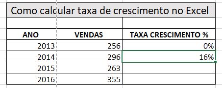 Como Calcular Taxa De Crescimento No Excel Smart Planilhas