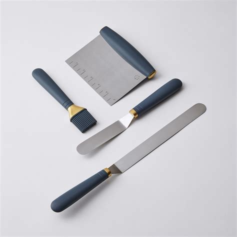 Five Two by Food52 Silicone Baking Tool Set, Spatulas, Pastry Brush ...