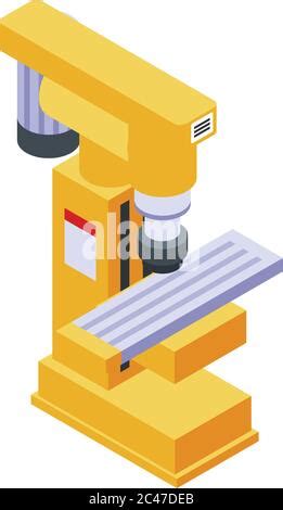 Icono De Fresadora Cnc Estilo Isom Trico Imagen Vector De Stock Alamy