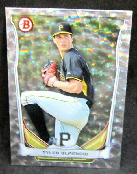 Tyler Glasnow Bowman Prospects Silver Ice Refractor Rookie