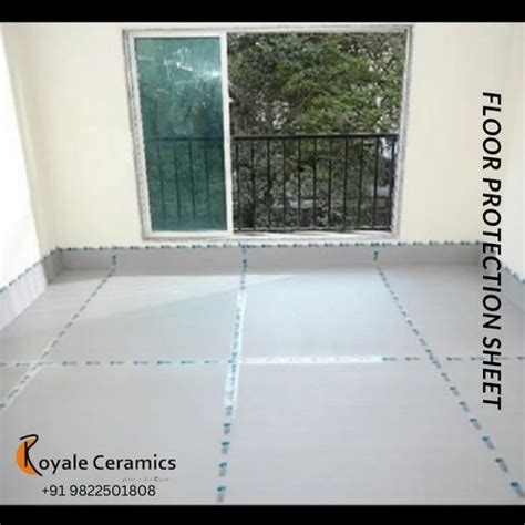 Multicolor Polypropylene Pp Floor Protection Sheet Size Large At Rs 6