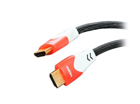 Rosewill Hdmi Braided Cable 6 Feet Supports Ethernet High Speed 3d And Audio Return Newest