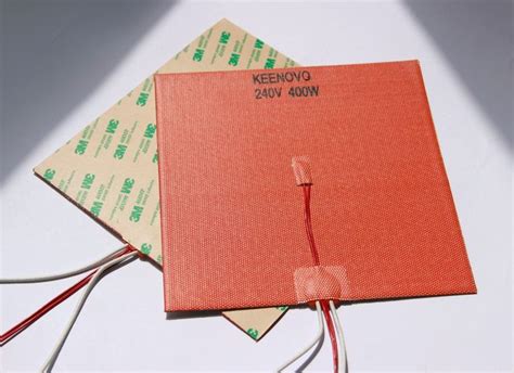 Mm X Mm W V W Ntc K Thermistor Keenovo Silicone Heater