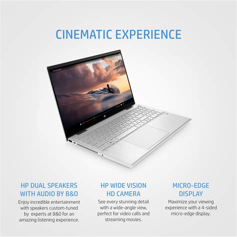 Ordinateur Portable Convertible Hp Pavilion X Er Nk L K Ea