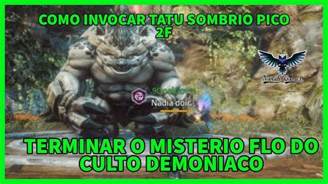 MIR4 COMO INVOCAR TATU SOMBRIO PICO 2F E TERMINAR O MISTERIO FLO DO