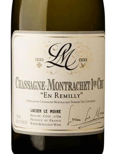 Lucien le Moine Chassagne Montrachet 1er Cru en Rémilly Vivino US