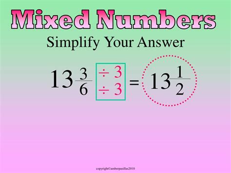 Ppt With Mixed Numbers Powerpoint Presentation Free Download Id