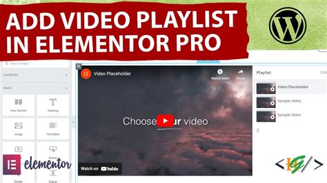 C Mo Agregar Un Widget De Lista De Reproducci N De Video En Elementor