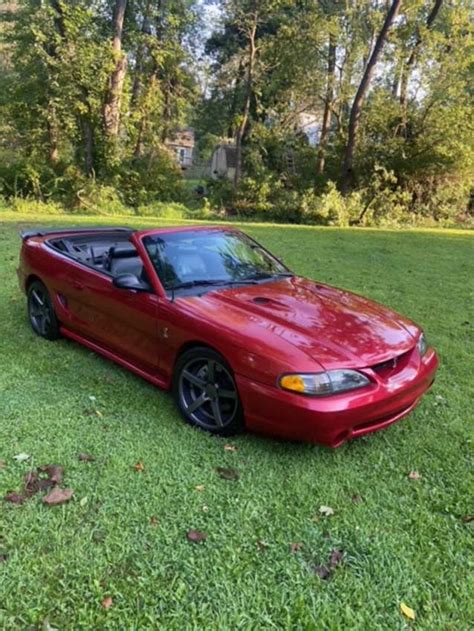 4th gen 1998 Ford Mustang Cobra manual convertible For Sale ...