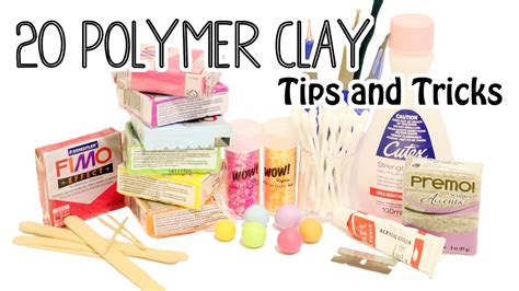 20 Polymer Clay Tips And Tricks For Beginners YouTube