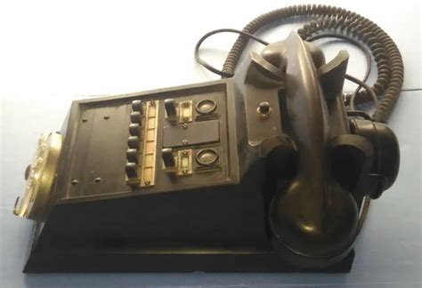 TELEFONO ANTIGUO DE Baquelita Ericsson Colombes Bakelite Vintage EUR 95