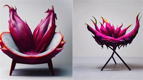 Ai Generated Fruit Shaped Chair Will Have Your Mind Blown