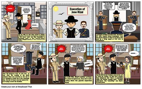 Rizal Execution Storyboard Por Ef2d64f5