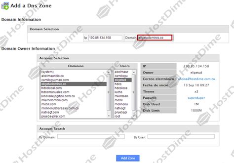 A Adir Una Zona Dns Desde El Panel Whm Blog De Ayuda