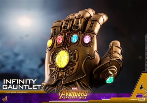 Hot Toys Infinity Gauntlet 1 4 Scale Replica Up For Order 95