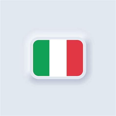 Flagge Von Italien Nationale Italien Flagge Italienisches Symbol