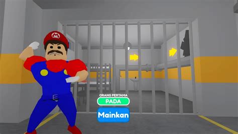 PELARIAN PENJARA MARIO BARRY OBBY GAME ROBLOX YouTube