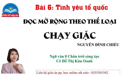 C M R Ng Ch Y Gi C Ng V N Ch N Tr I S Ng T O C Kim Oanh