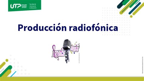 Producción Radiofónica Básica