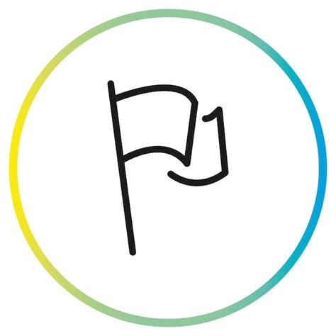 Premium Vector Flag Icon