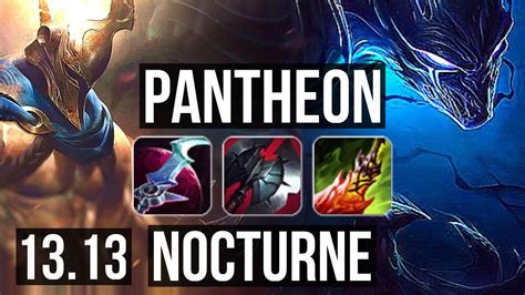 PANTH Vs NOCTURNE JNG 700 Games 1 3M Mastery Legendary 13 5 15