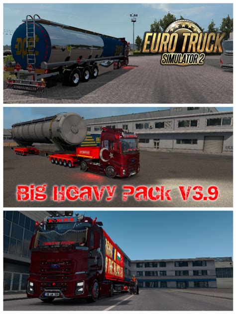 Big Heavy Pack V Ets Euro Truck Simulator Mod Ets Mod