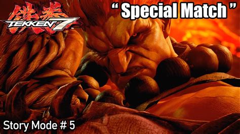 Story Mode Special Chapter Akuma Vs Kazuya Tekken 7 Gameplay