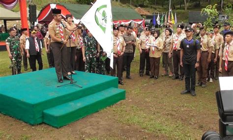 Pembukaan Perkemahan Pramuka Saka Wira Kartika Tingkat Kodam Oleh Kasad