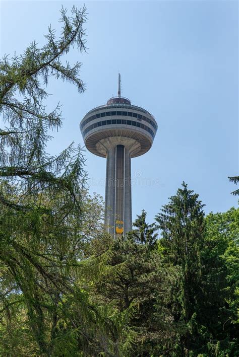 Skylon Tower Near Niagara Falls Editorial Photography Image Of