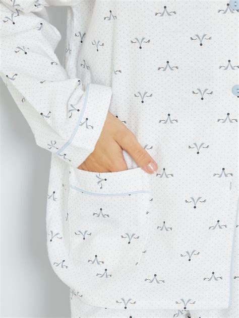 Pyjama En Flanelle Cru Kiabi