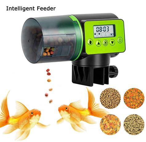 Automatic Fish Food Feeder Lcd Auto Timer Pet Aquarium Tank Pond Tank