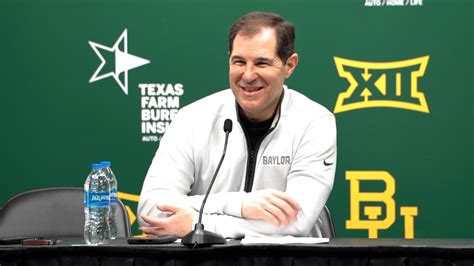 Postgame Presser Baylor Bears Vs Kansas Jayhawks SicEm365