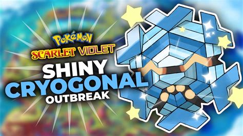 Shiny Cryogonal Outbreak In Pokemon Scarlet Violet Youtube