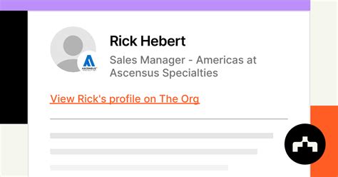 rick hebert sales manager americas  ascensus specialties  org