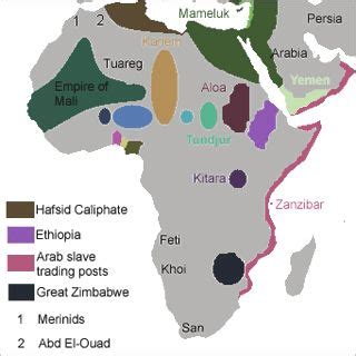 Ancient African Tribes Map - My Maps