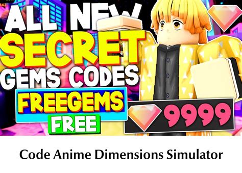 Anime Dimensions Simulator Latest Codes Compilation September 2023 Mytour