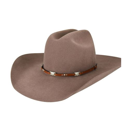 Bailey Hats Bailey Western Cowboy Hat Mens Jericho Cognac Leather