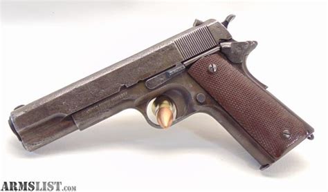 Armslist For Sale Colt 1911 Us Army Military Wwi 45 Acp Man Date 1918