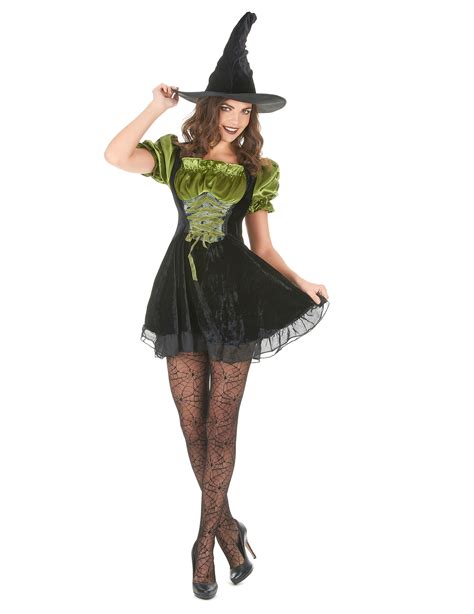 Disfraz De Bruja Para Mujer Halloween Disfraces Adultos Y Disfraces