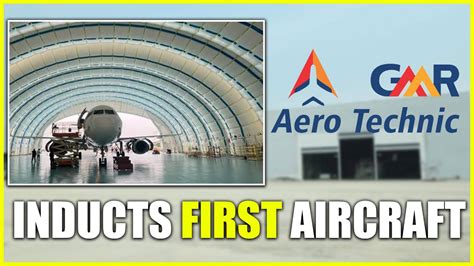 Gmr Aero Technic Inducts First Aircraft Hybiz Tv Youtube