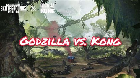 Pubg Mobile X Godzilla Vs Kong Crossover All You Need To Know