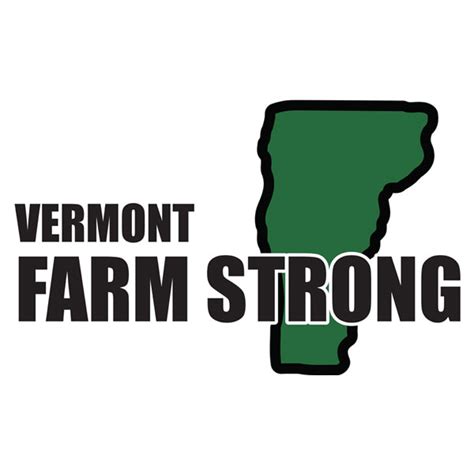 Farm Strong Sticker Decal - Vermont State