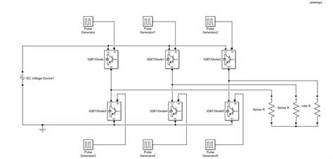 Design Three Phase Inverter Using Simulink Matlab