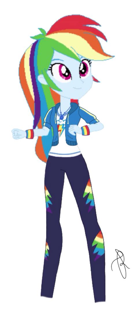 MLP EG - Rainbow Dash New Look by ilaria122 on DeviantArt