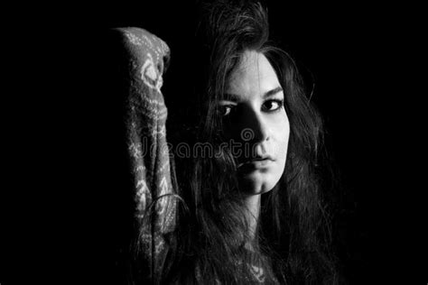 The Beautiful Mystical Portret Of Women Stock Image Image Of Girl