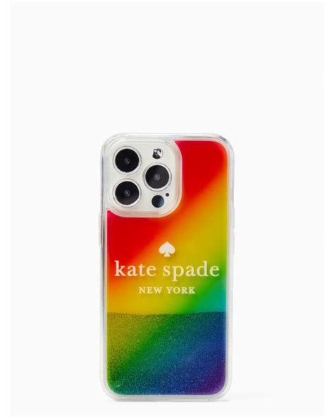 Kate Spade Rainbow Iphone 13 Pro Max Case Lyst